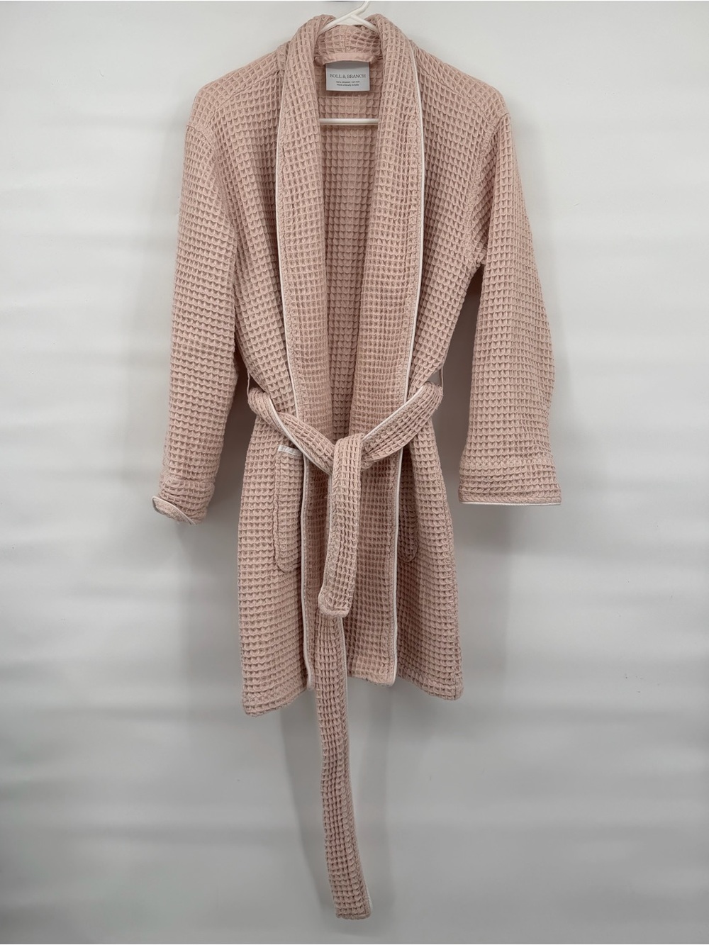 Bill and branch waffle organic cotton robe